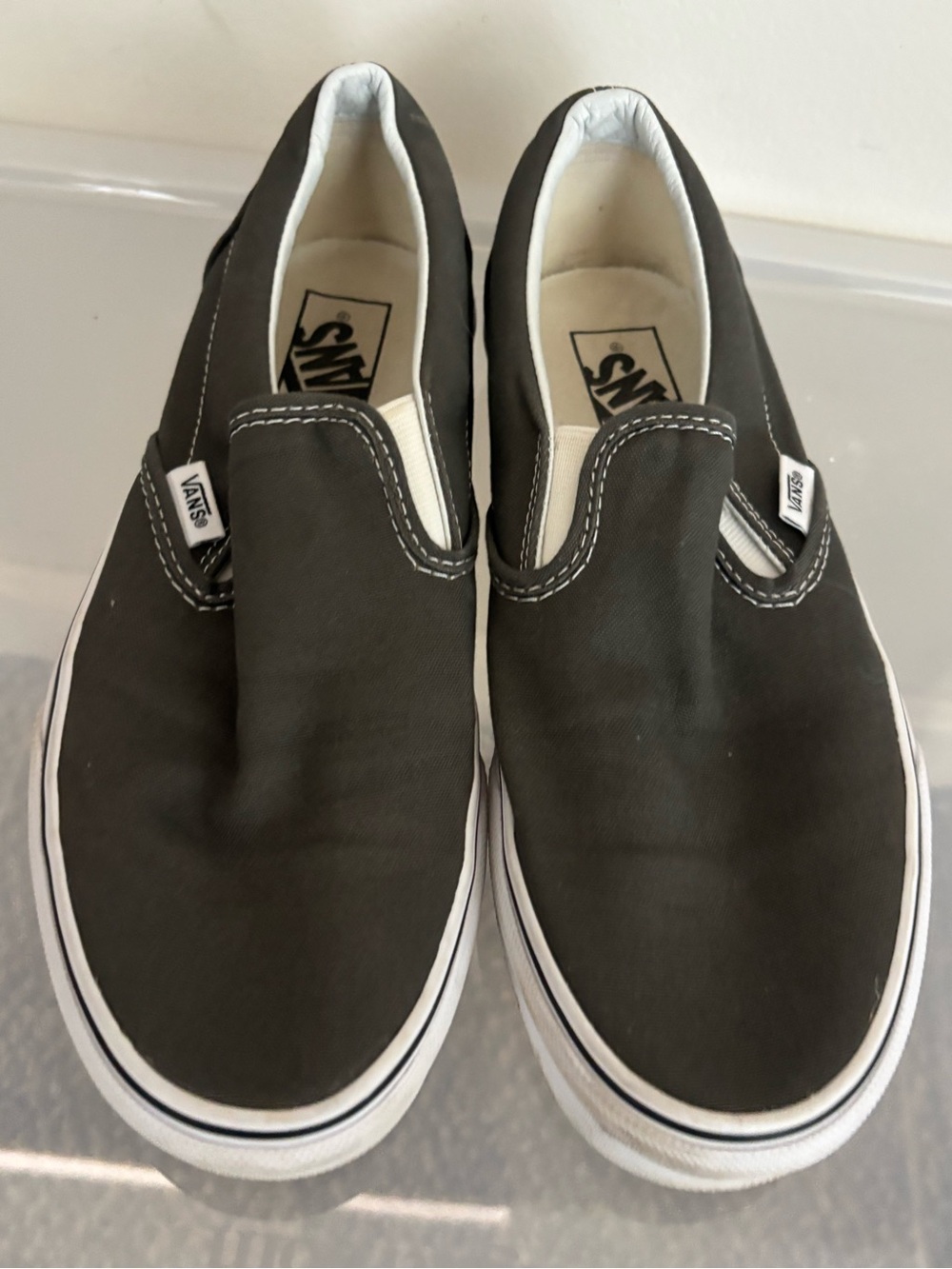 Vans women’s Classic Slip-On Sneakers